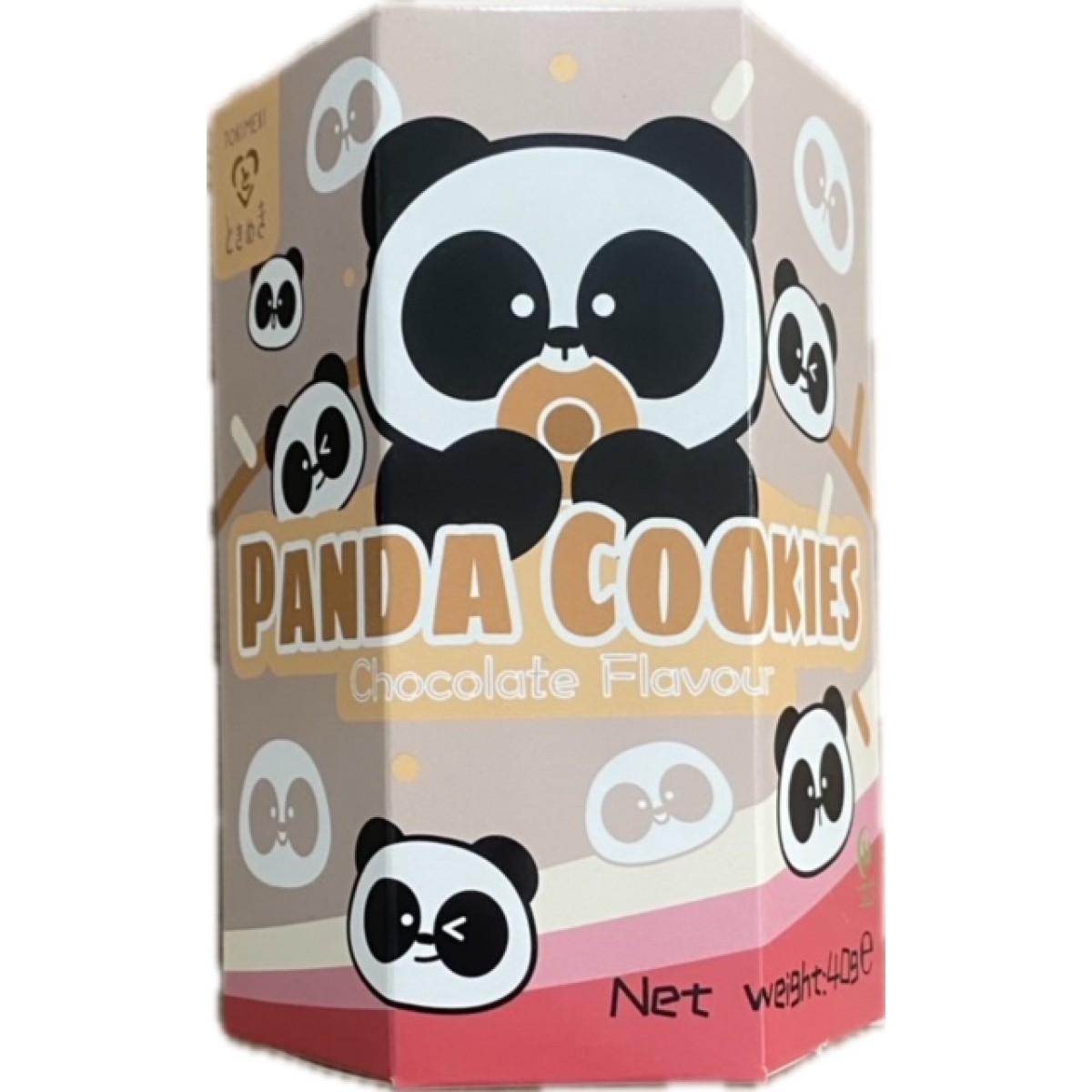 Panda cookies chocolate